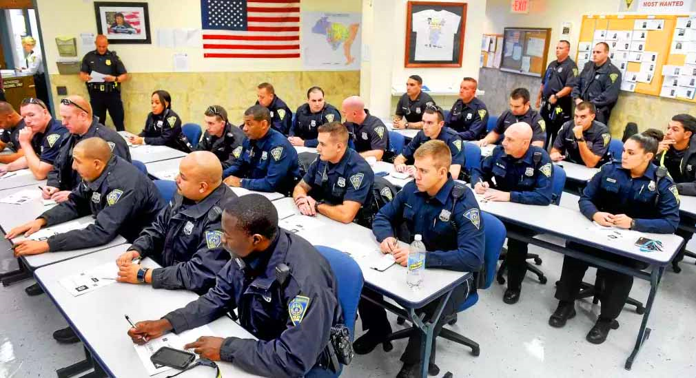 Massachusetts police officers graduation